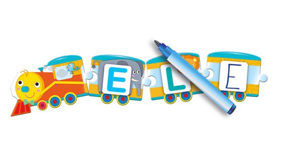 Il trenino dell'alfabeto Montessori - immagine 3