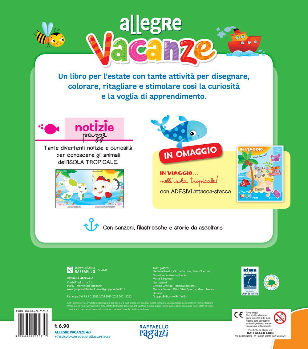 Allegre vacanze - 4/5 anni - immagine 2