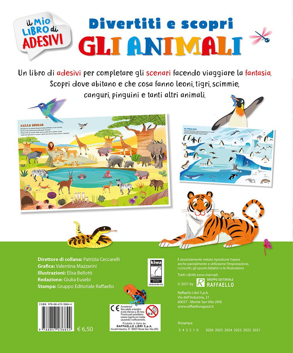Divertiti e scopri - gli Animali - immagine 2