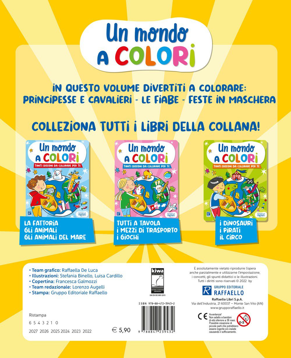 Un mondo a colori - Principesse e cavalieri, le fiabe, feste in maschera - immagine 2